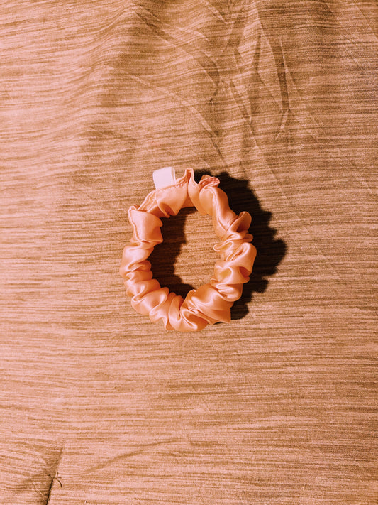 petite “daiquiri” scrunchie | handmade satin hair scrunchie