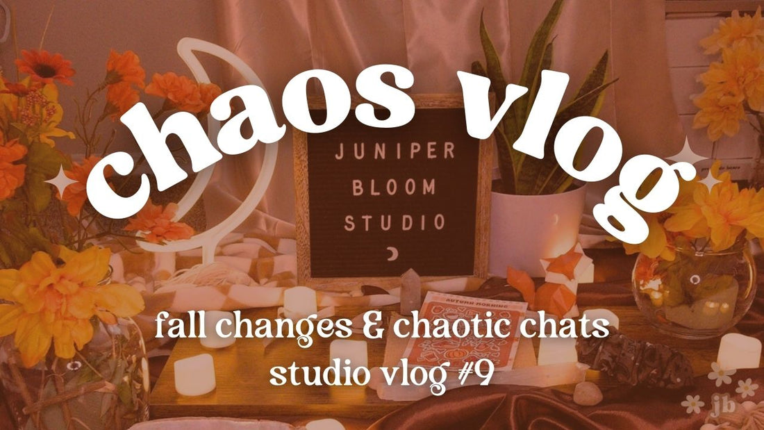 studio vlog #9  |  fall planning and business updates