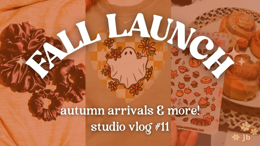 studio vlog #11  |  fall launch part 1