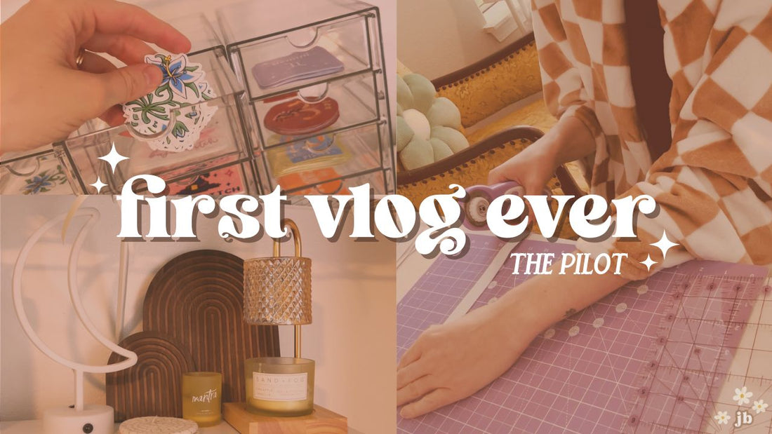 studio vlog #1  |  first vlog ever!