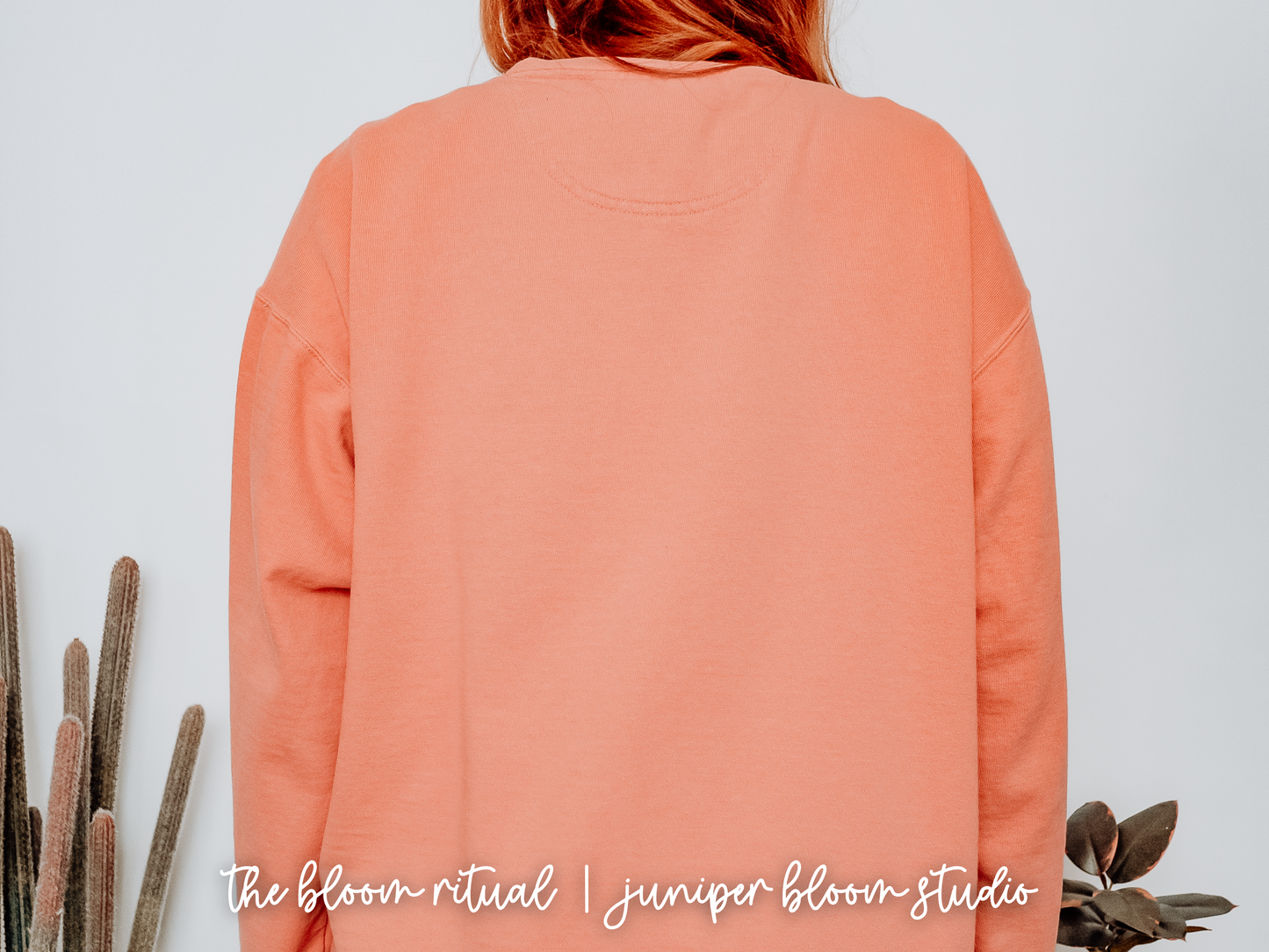 light orange pixel cat cozy crewneck sweatshirt  |  gift for gamers - comfort colors