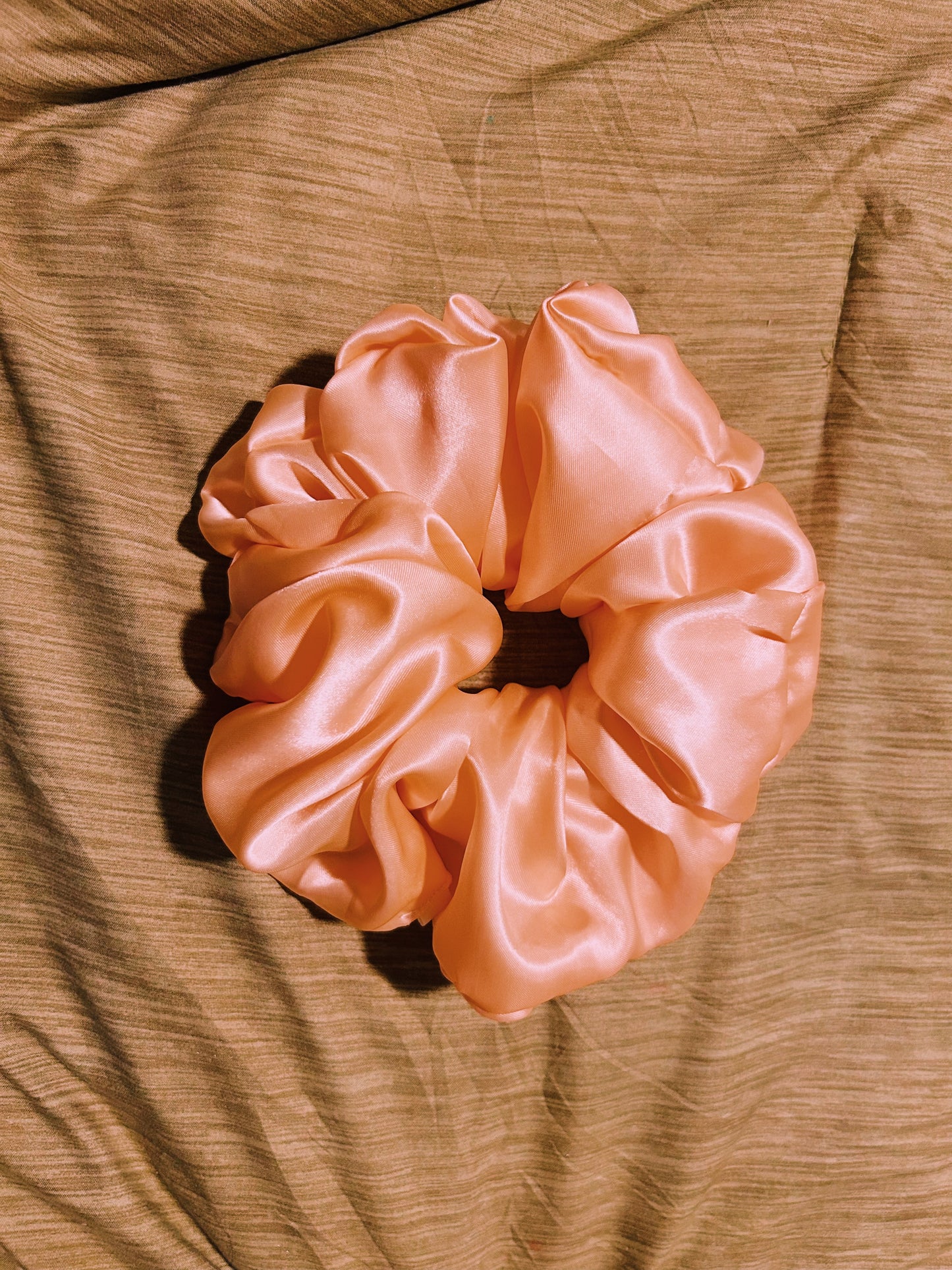 oversized “daiquiri” scrunchie  |  handmade satin hair scrunchie