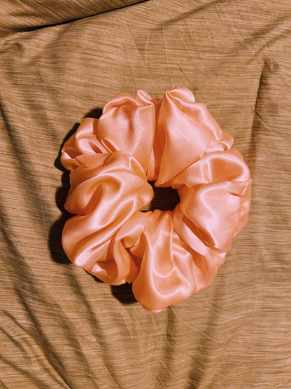 oversized “daiquiri” scrunchie  |  handmade satin hair scrunchie