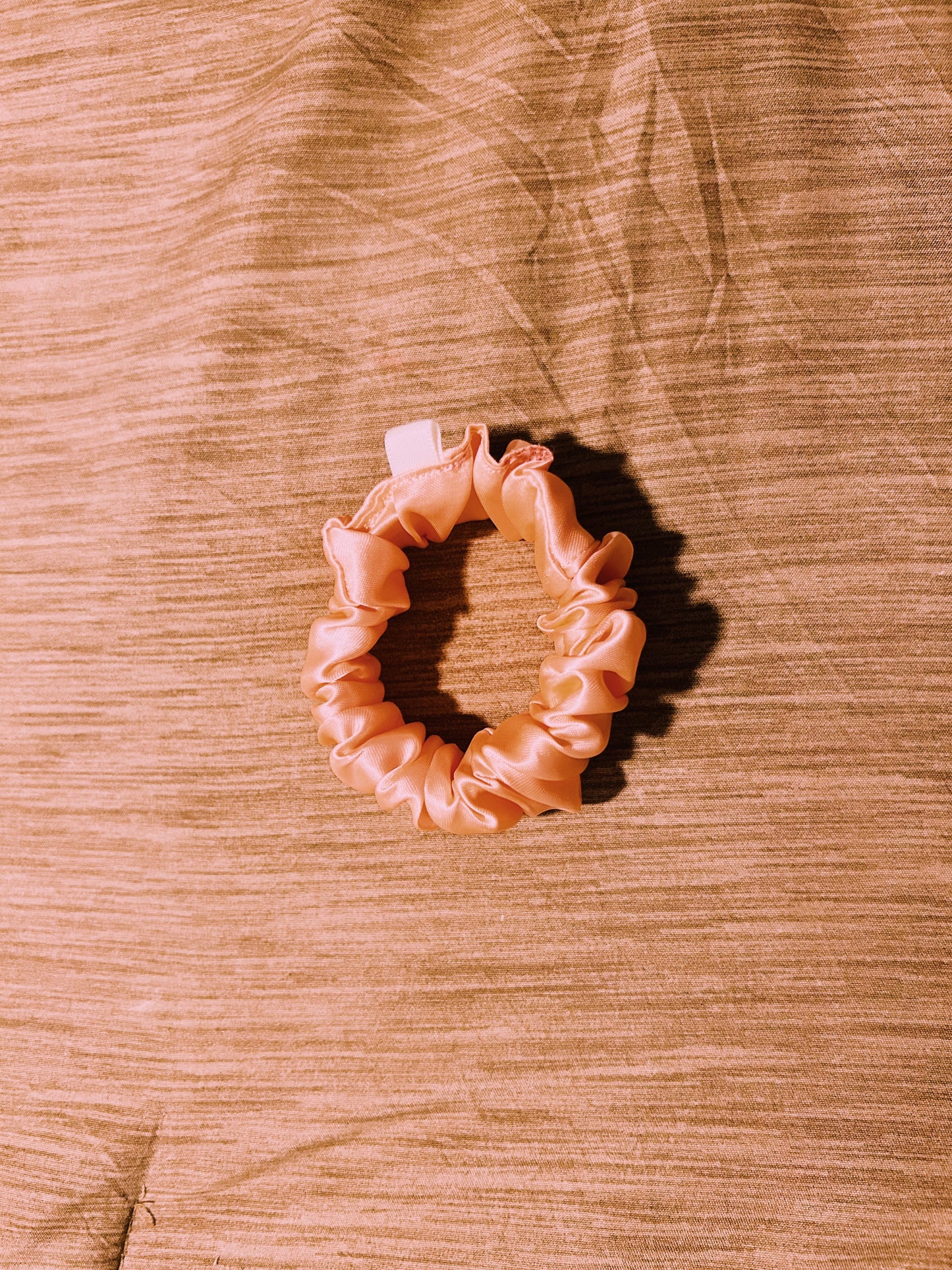 petite “daiquiri” scrunchie  |  handmade satin hair scrunchie